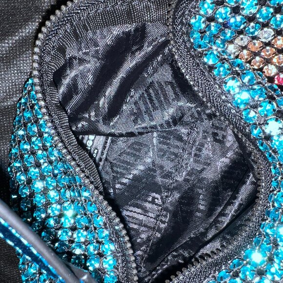 Kurt Geiger Crystal Purse with Heart NEVER USED - Picture 5 of 13